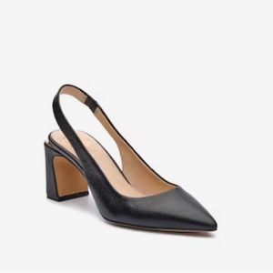 Vince Camuto black along back heels